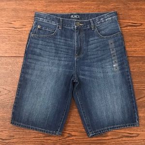 The Childrens Place Denim Shorts Medium Wash NWOT